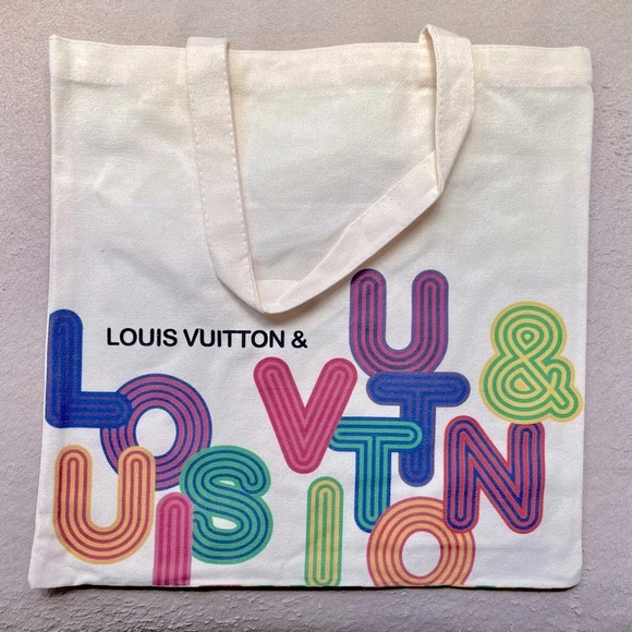 Louis Vuitton & Shenzhen Exhibition City Guide Tote Bag-Canvas-Limited-RARE-NEW - Picture 4 of 7